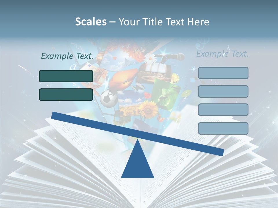 Picture Glowing Light PowerPoint Template