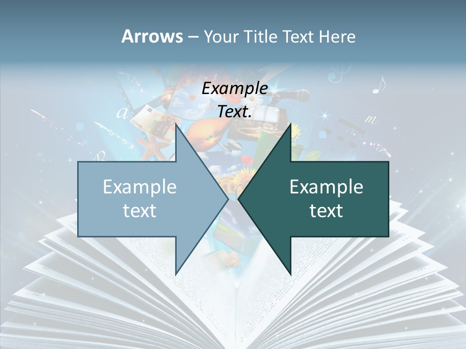 Picture Glowing Light PowerPoint Template