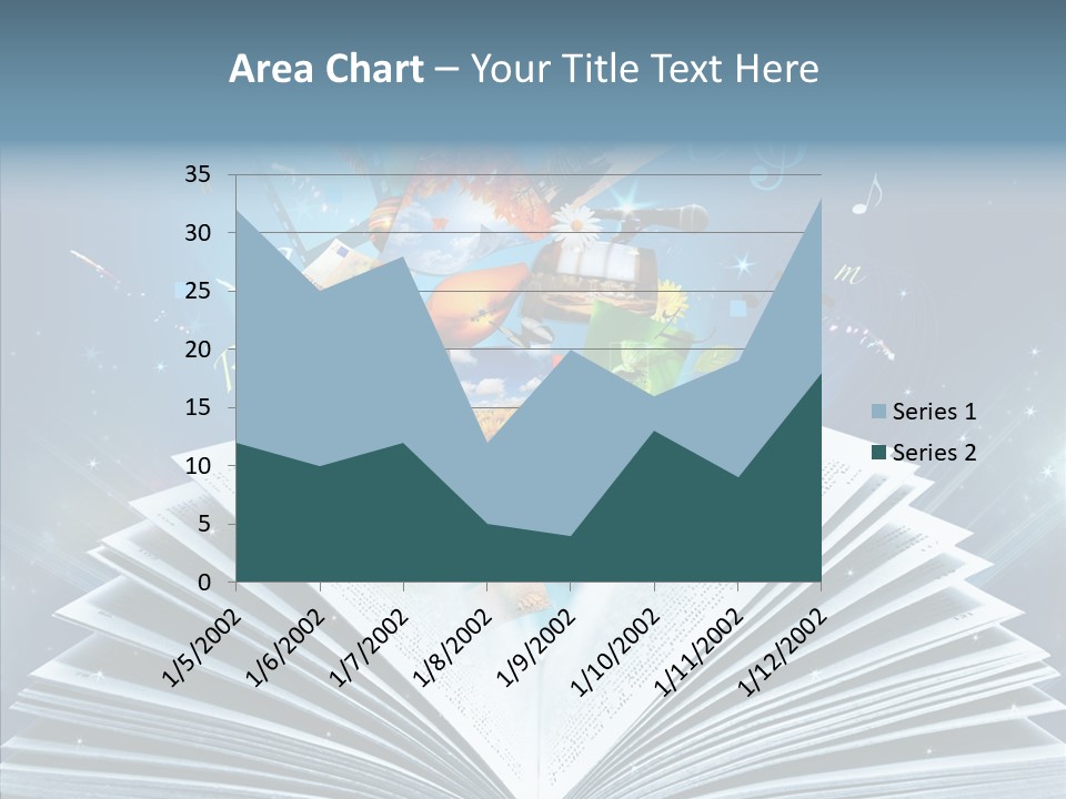 Picture Glowing Light PowerPoint Template