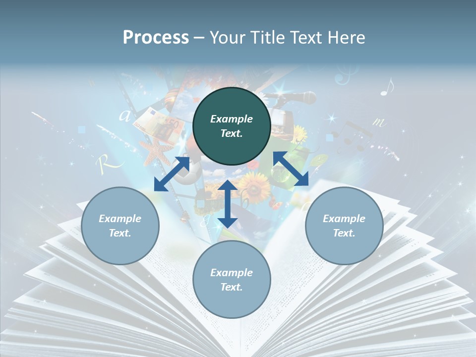 Picture Glowing Light PowerPoint Template