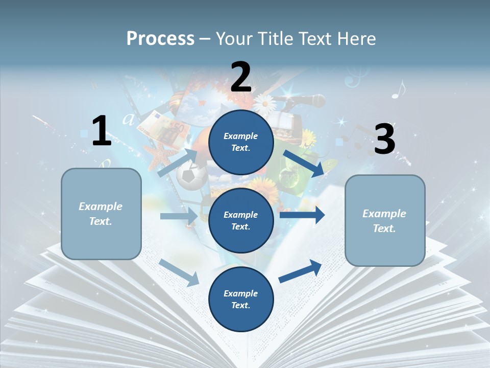 Picture Glowing Light PowerPoint Template