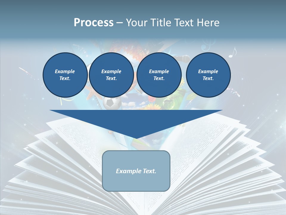 Picture Glowing Light PowerPoint Template