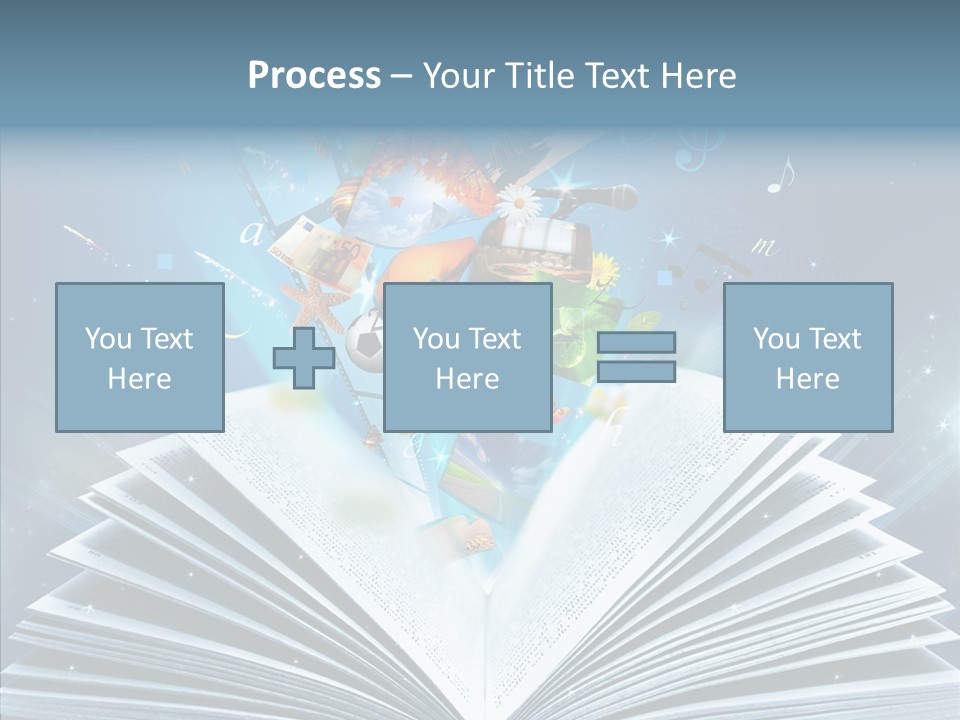 Picture Glowing Light PowerPoint Template