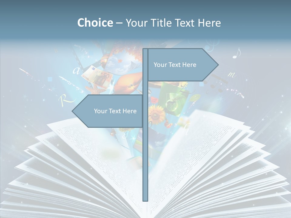 Picture Glowing Light PowerPoint Template