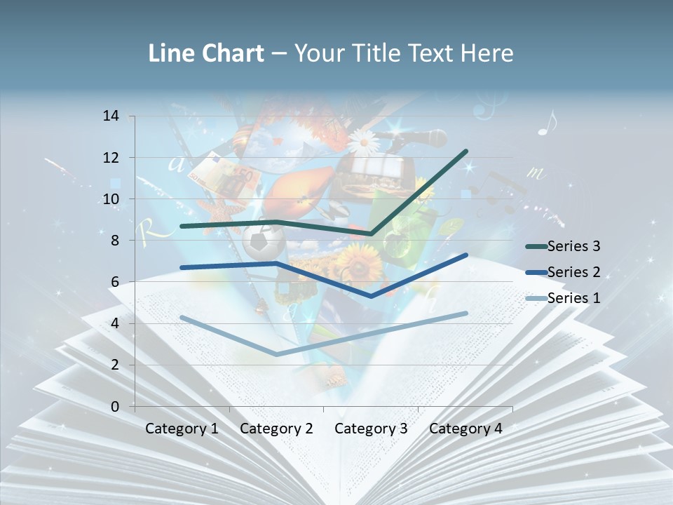 Picture Glowing Light PowerPoint Template