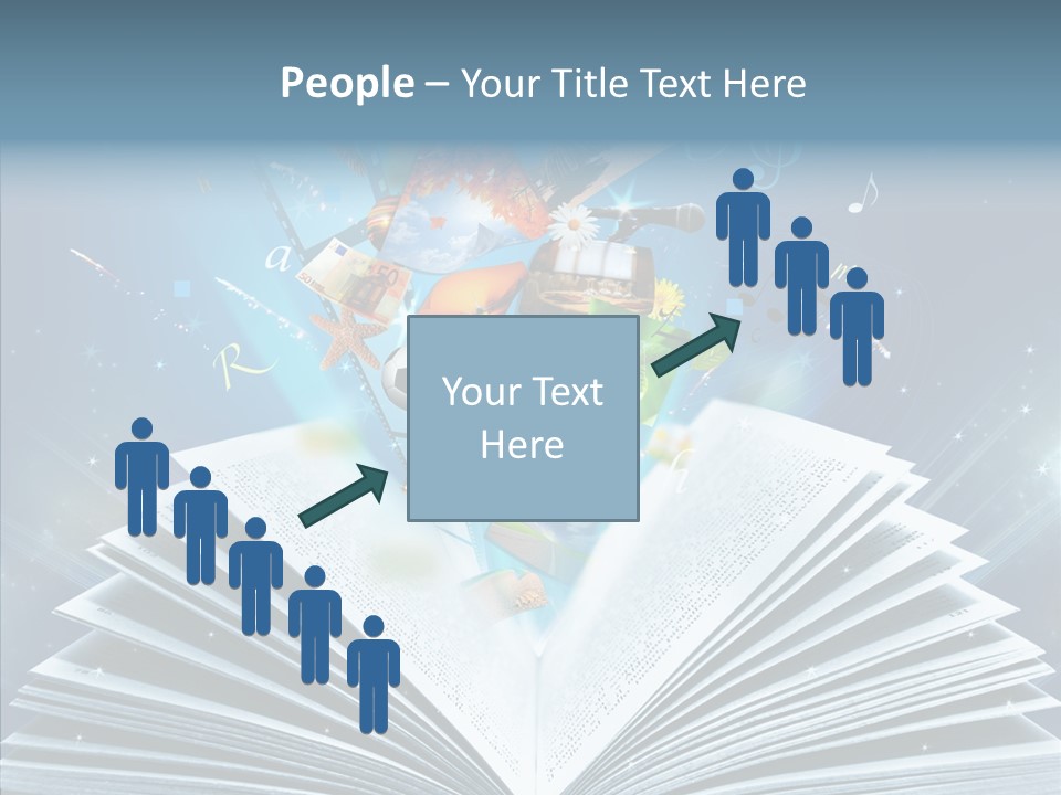 Picture Glowing Light PowerPoint Template