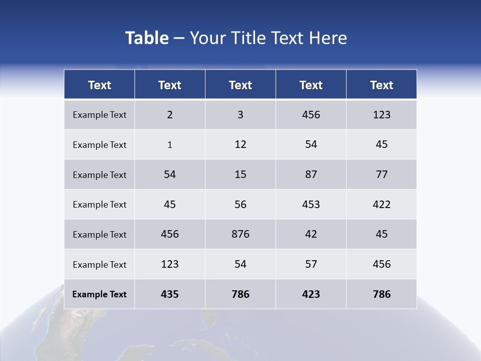 Male Design Global PowerPoint Template