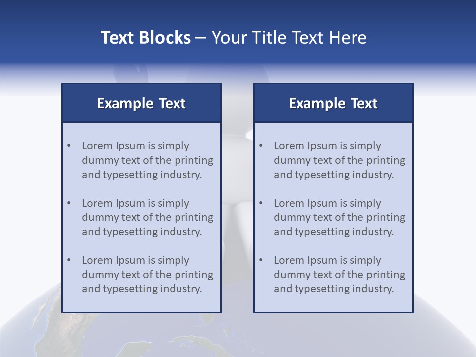 Male Design Global PowerPoint Template
