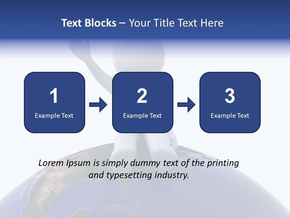 Male Design Global PowerPoint Template