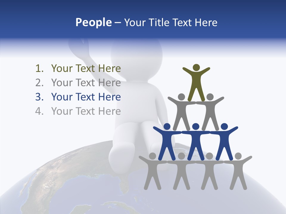 Male Design Global PowerPoint Template