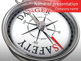 Security Danger Journey PowerPoint Template