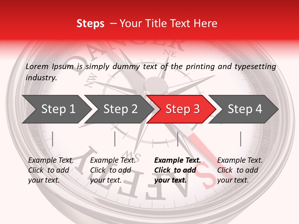 Security Danger Journey PowerPoint Template