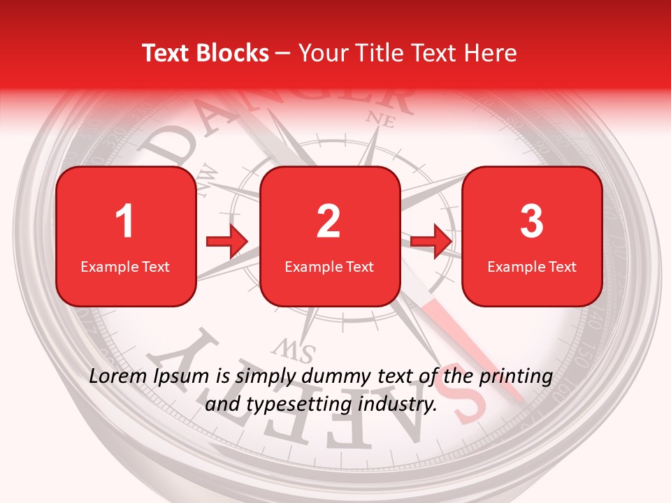 Security Danger Journey PowerPoint Template