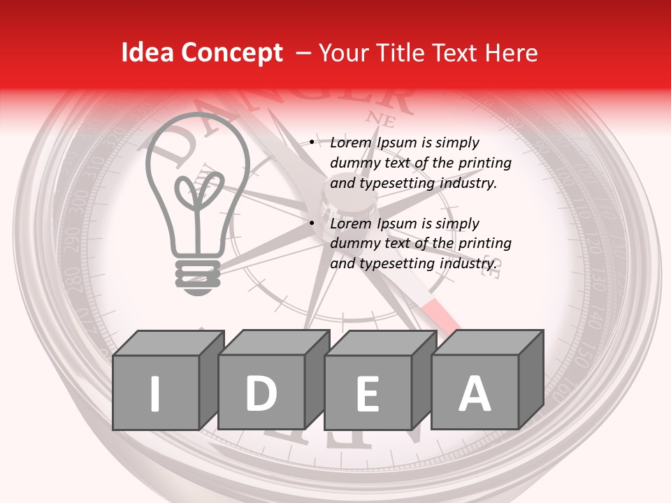 Security Danger Journey PowerPoint Template