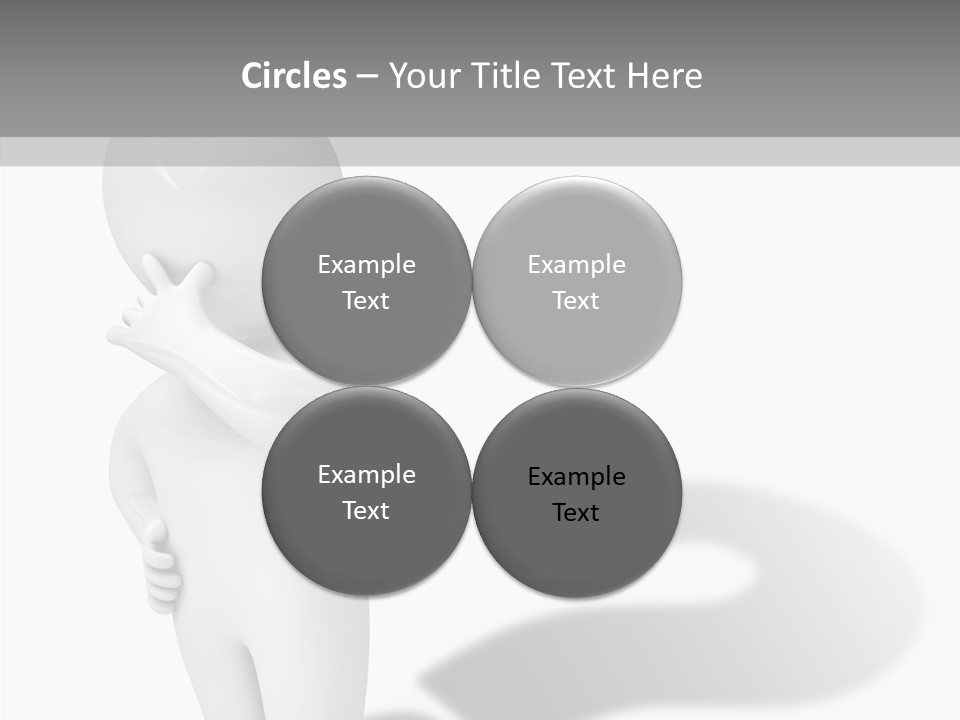 Illustration People Help PowerPoint Template