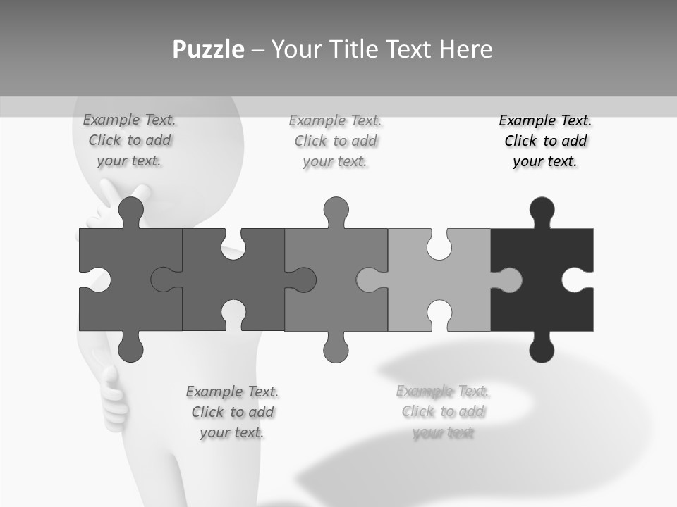 Illustration People Help PowerPoint Template