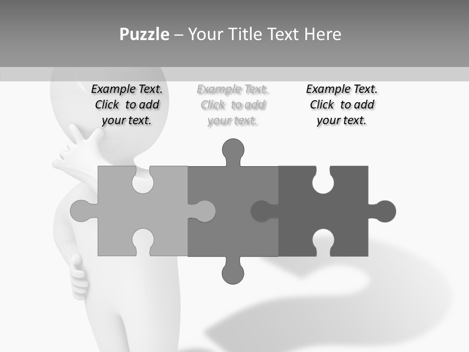 Illustration People Help PowerPoint Template