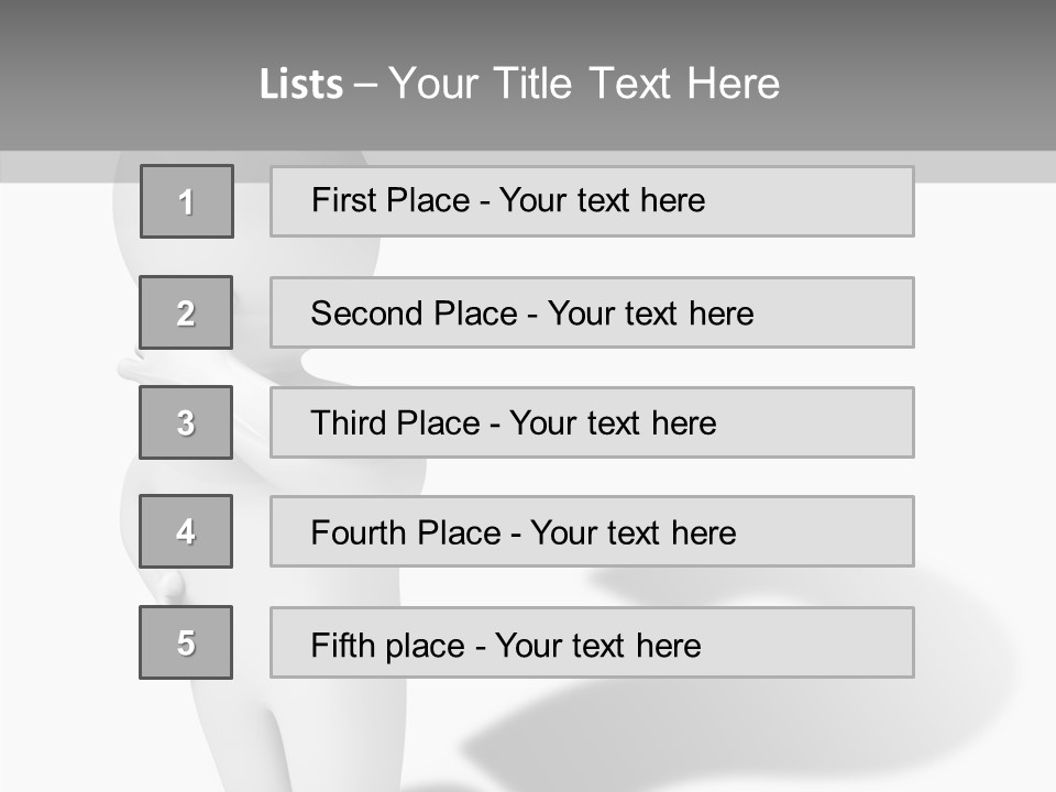 Illustration People Help PowerPoint Template