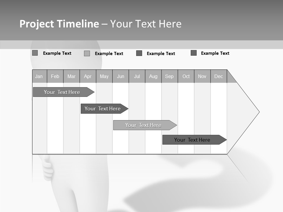 Illustration People Help PowerPoint Template