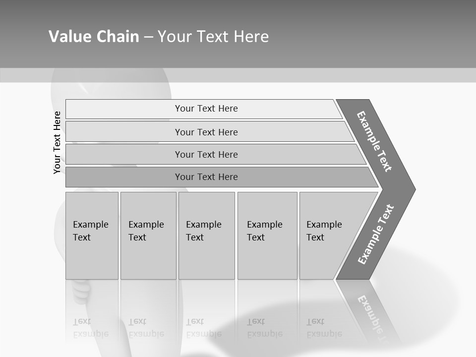 Illustration People Help PowerPoint Template