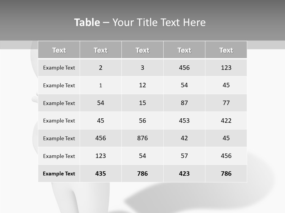 Illustration People Help PowerPoint Template