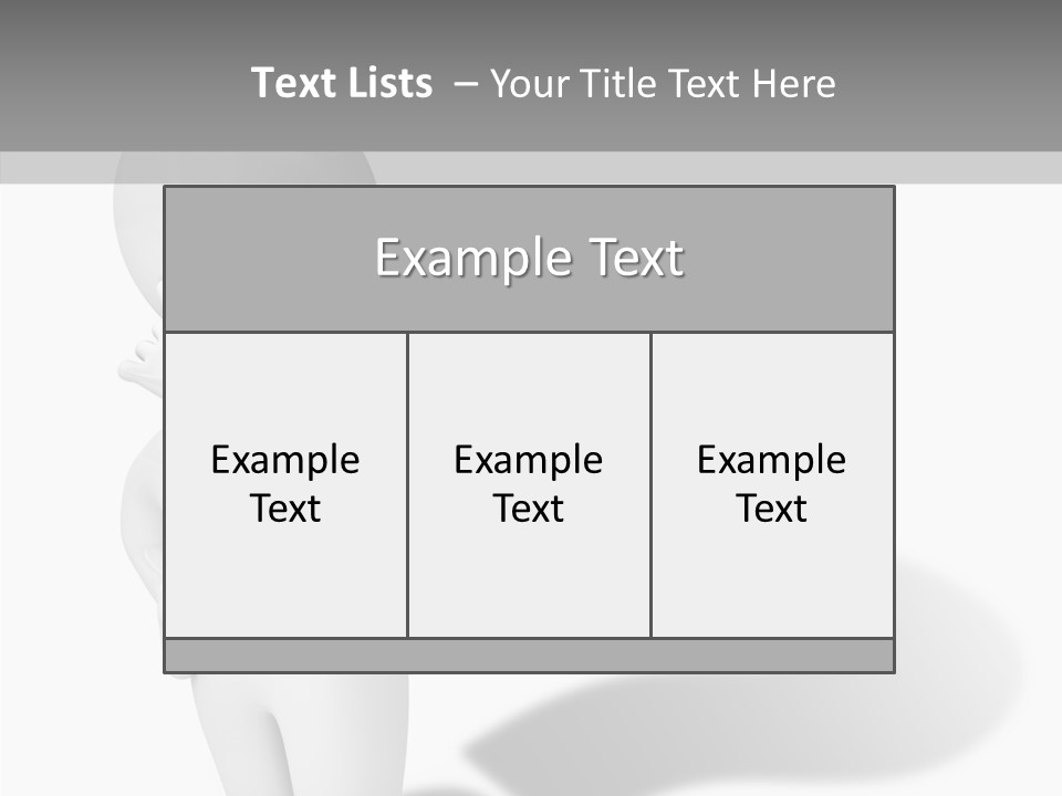 Illustration People Help PowerPoint Template