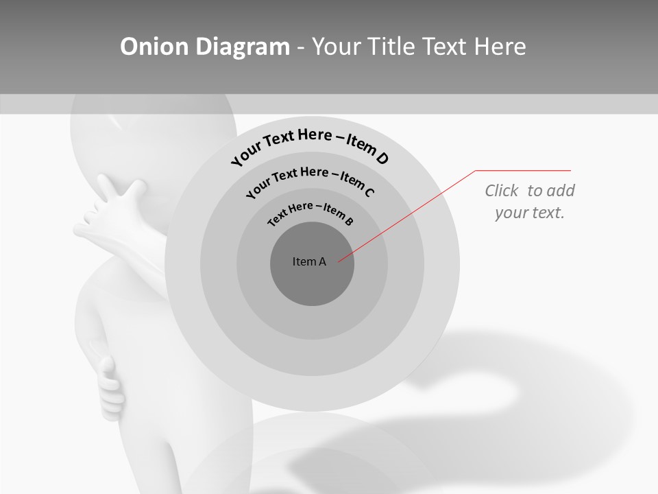 Illustration People Help PowerPoint Template