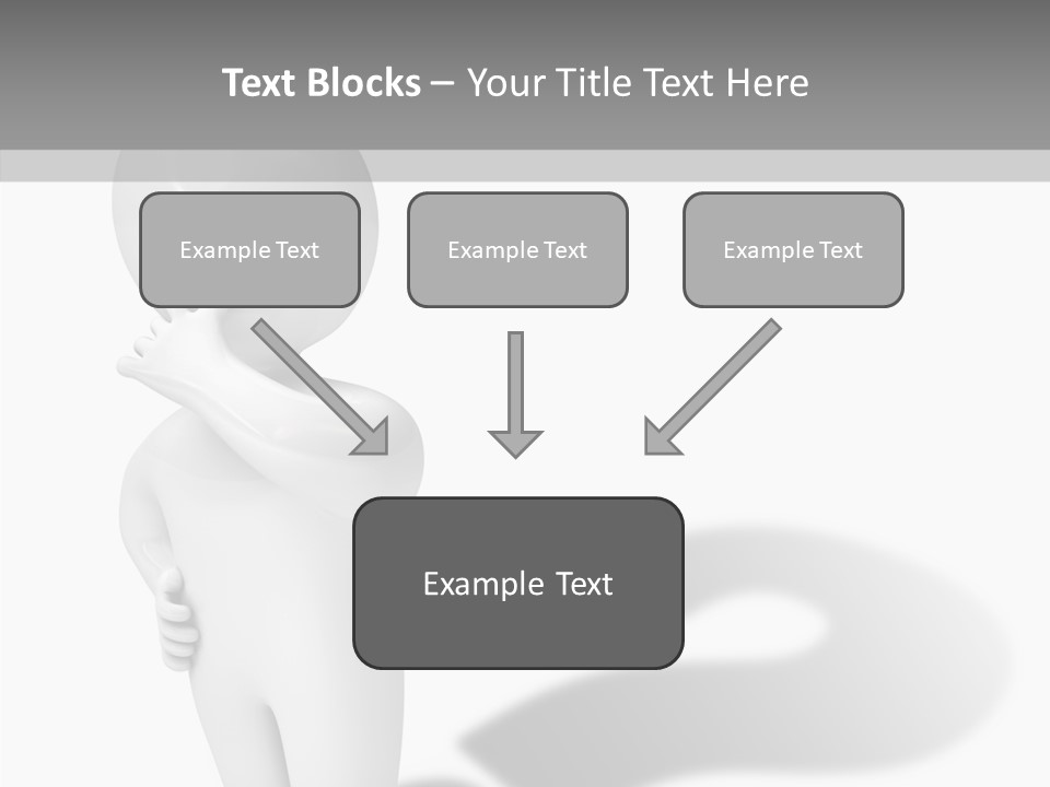 Illustration People Help PowerPoint Template