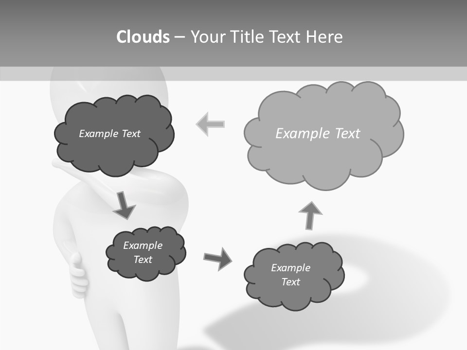 Illustration People Help PowerPoint Template