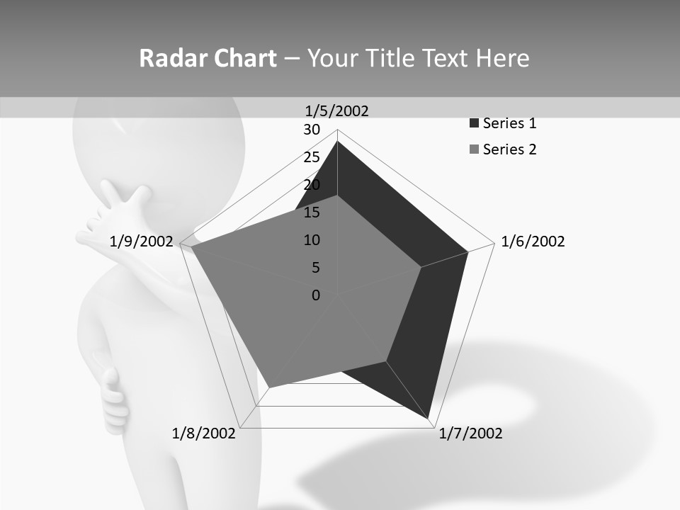 Illustration People Help PowerPoint Template