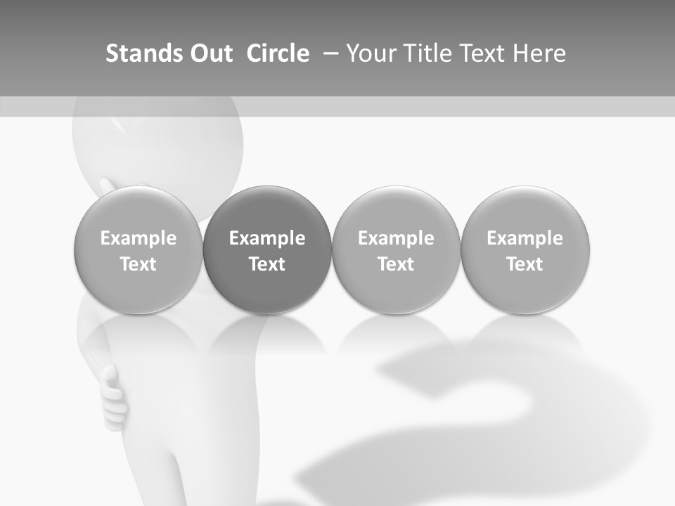 Illustration People Help PowerPoint Template