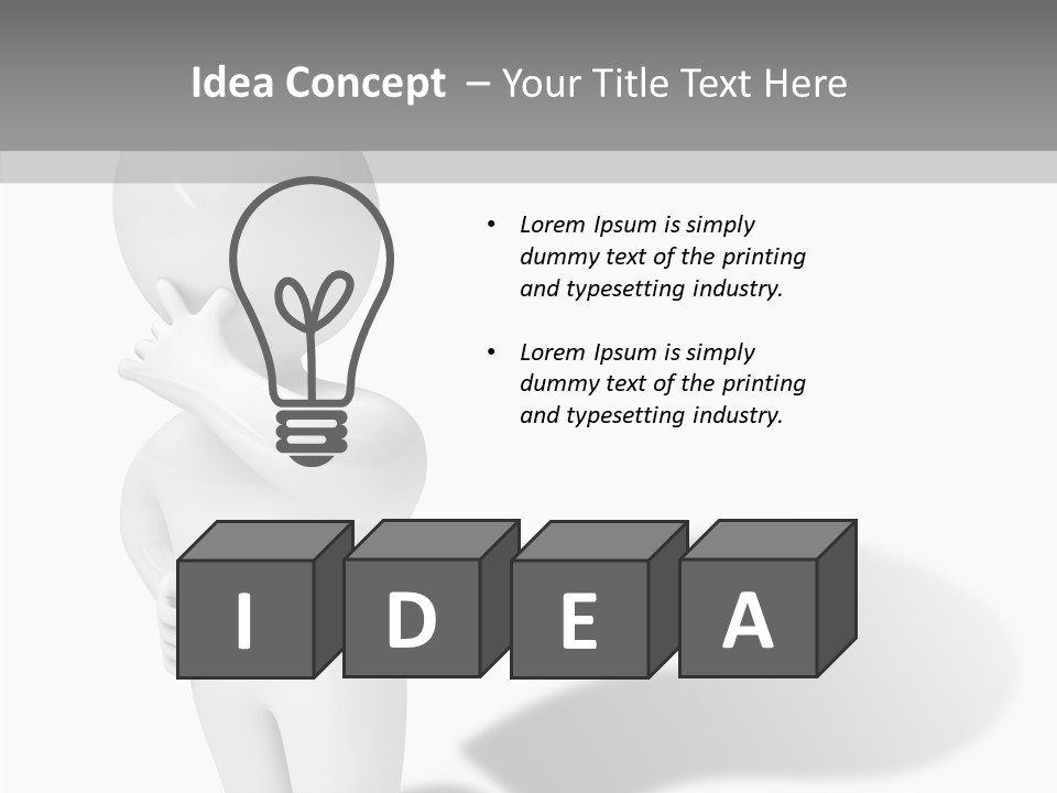 Illustration People Help PowerPoint Template