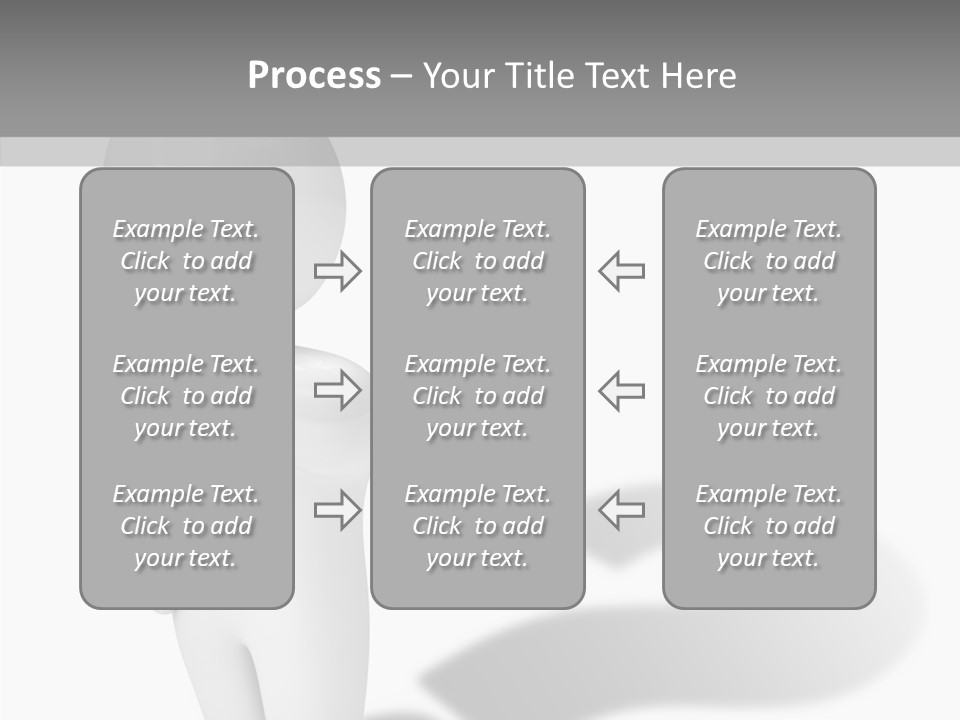 Illustration People Help PowerPoint Template