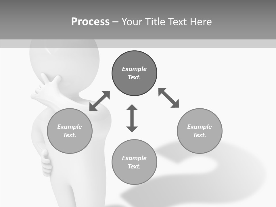 Illustration People Help PowerPoint Template