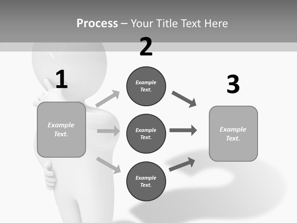 Illustration People Help PowerPoint Template