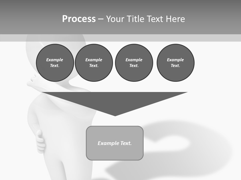 Illustration People Help PowerPoint Template