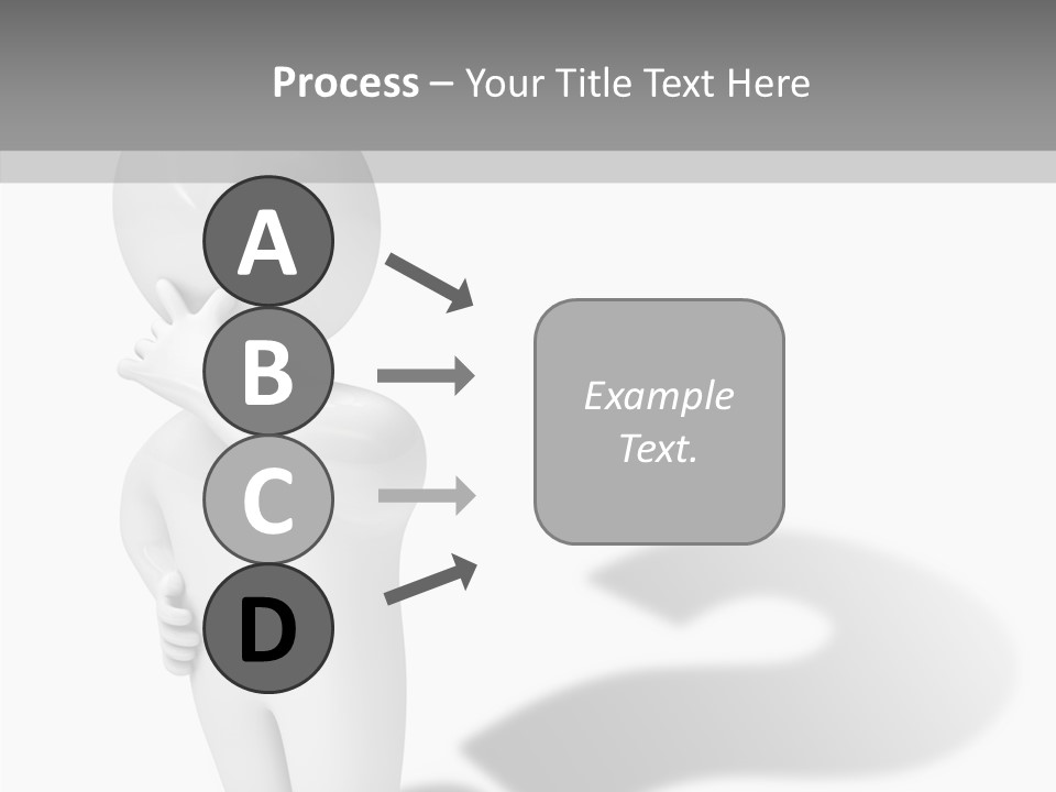 Illustration People Help PowerPoint Template