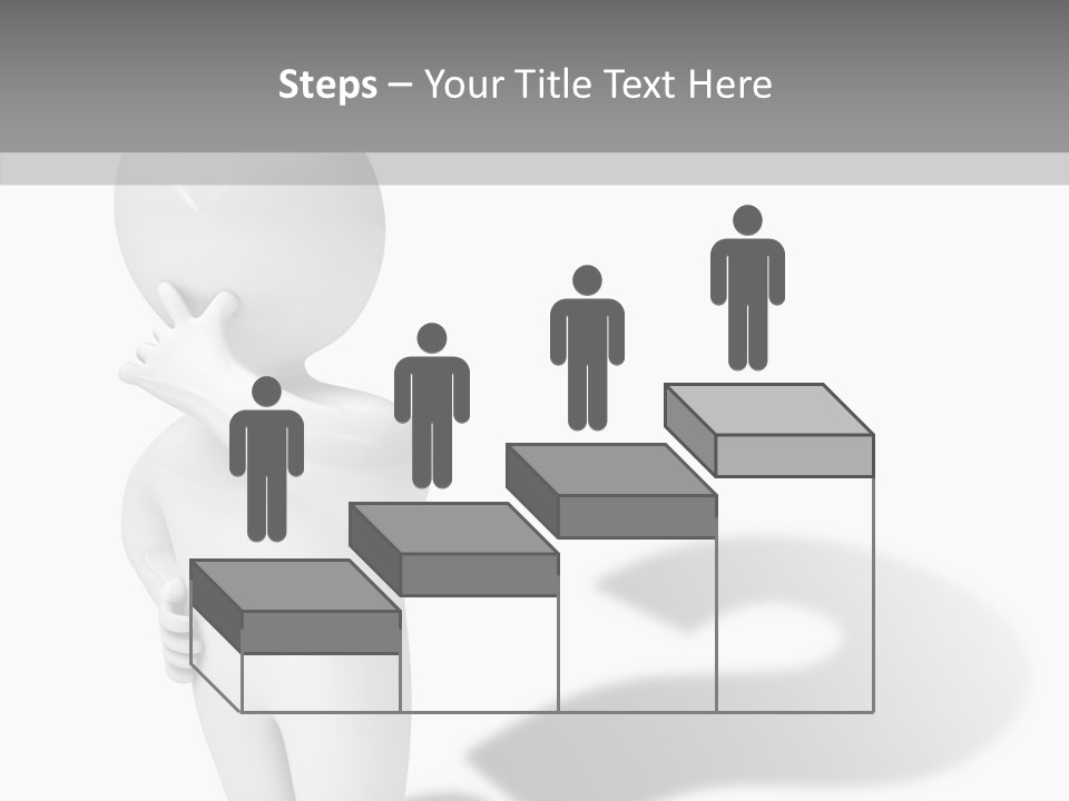 Illustration People Help PowerPoint Template