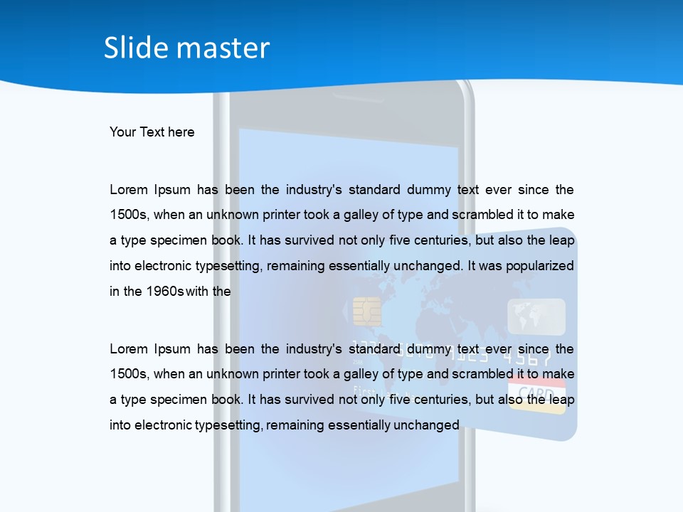 Icon Consumer Pay PowerPoint Template