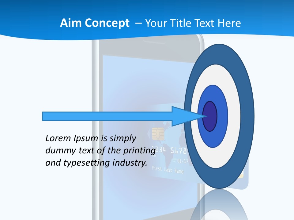 Icon Consumer Pay PowerPoint Template