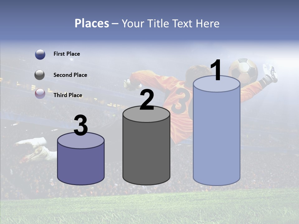 Jump Gate Soccer PowerPoint Template