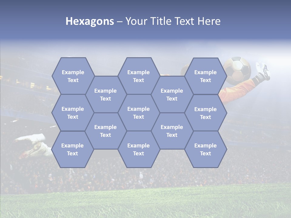 Jump Gate Soccer PowerPoint Template
