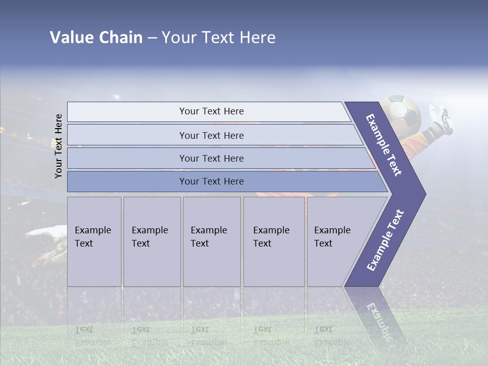 Jump Gate Soccer PowerPoint Template