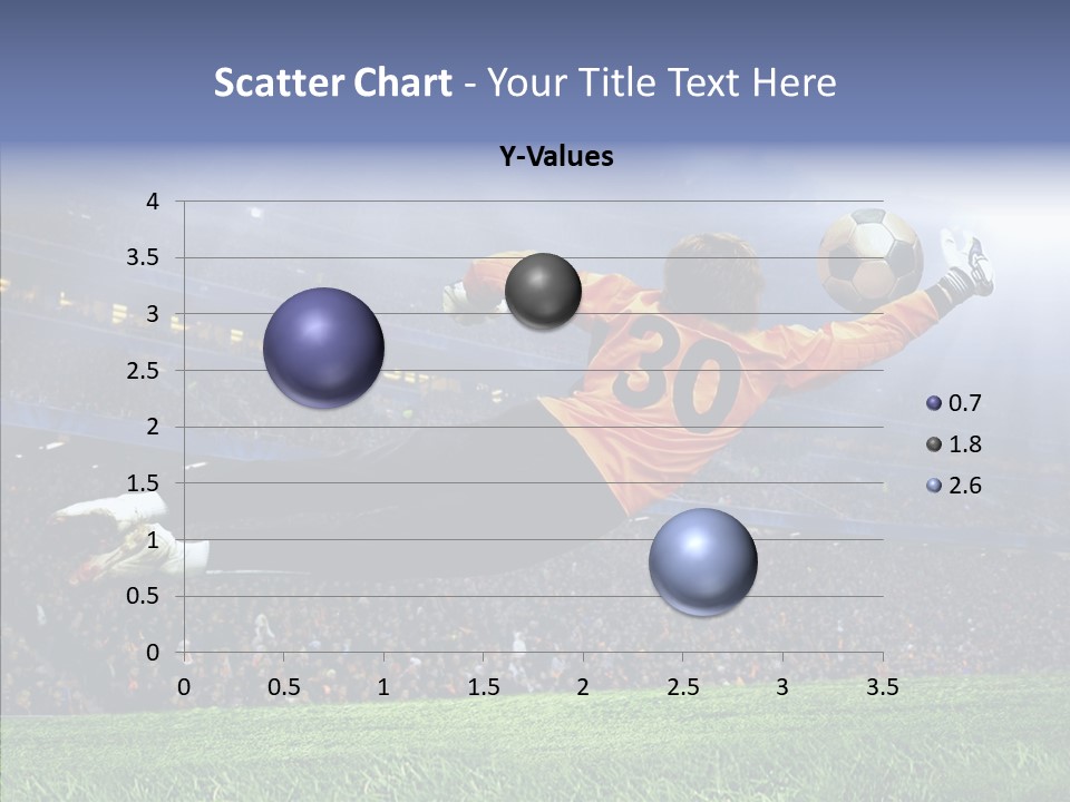 Jump Gate Soccer PowerPoint Template