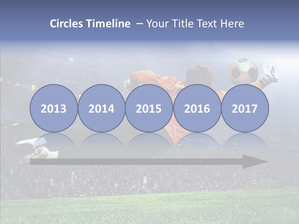 Jump Gate Soccer PowerPoint Template