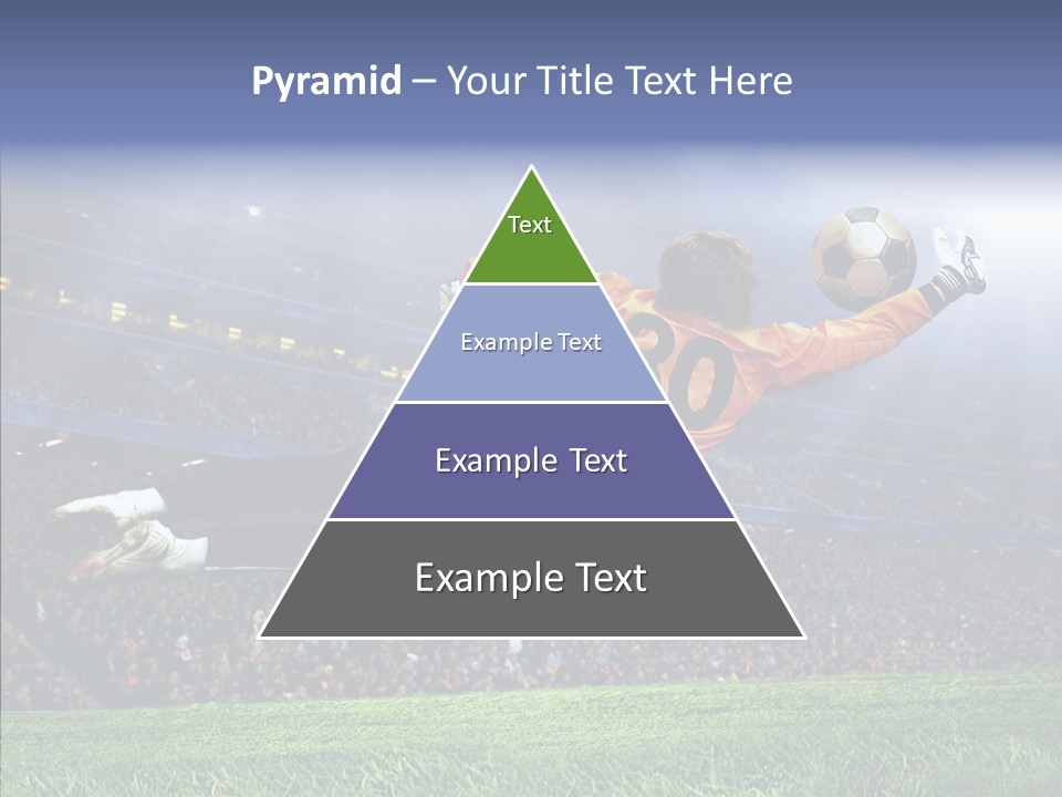 Jump Gate Soccer PowerPoint Template
