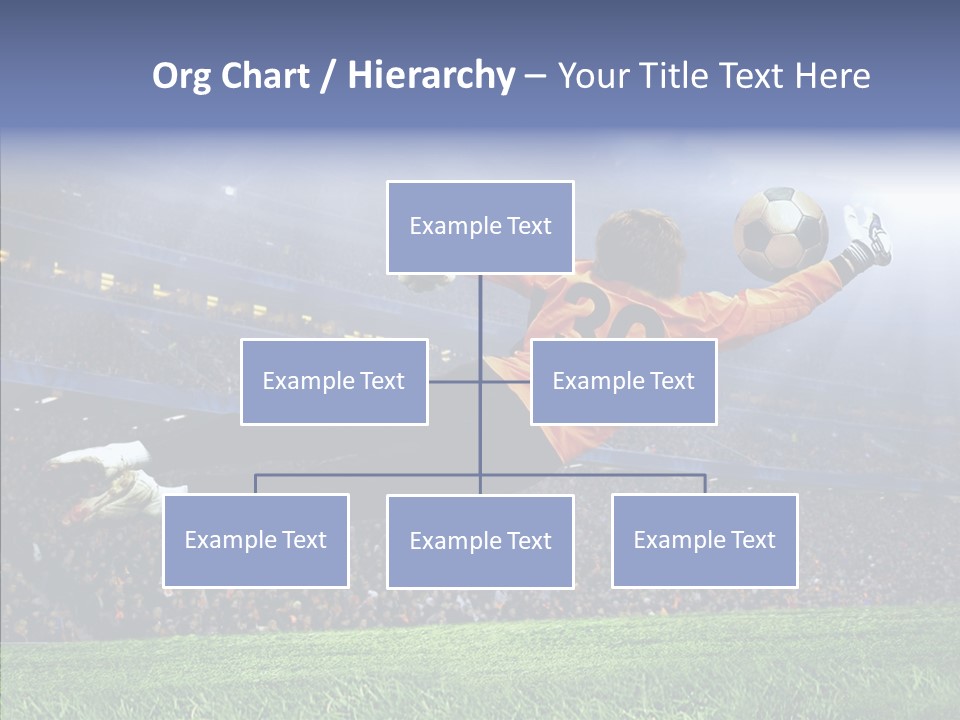 Jump Gate Soccer PowerPoint Template