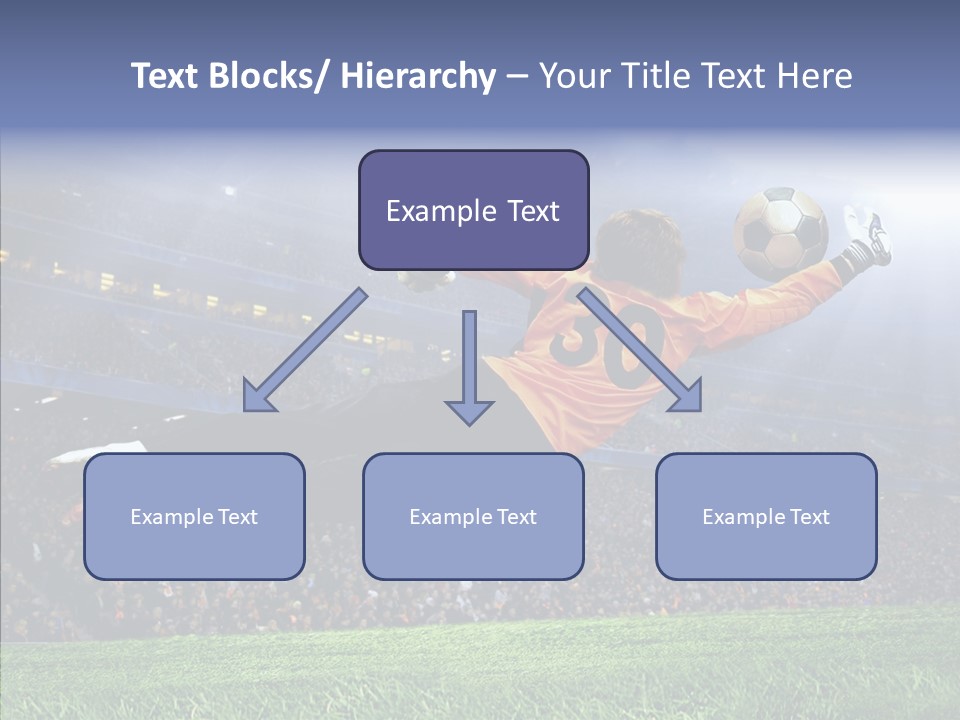 Jump Gate Soccer PowerPoint Template