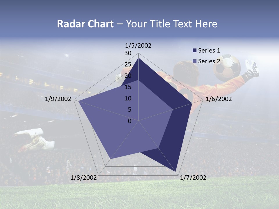 Jump Gate Soccer PowerPoint Template