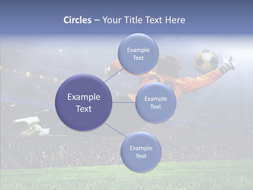 Jump Gate Soccer PowerPoint Template